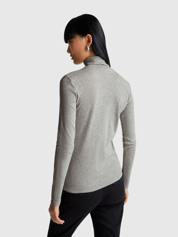 TURTLE NECK SWEATER Women image number 2